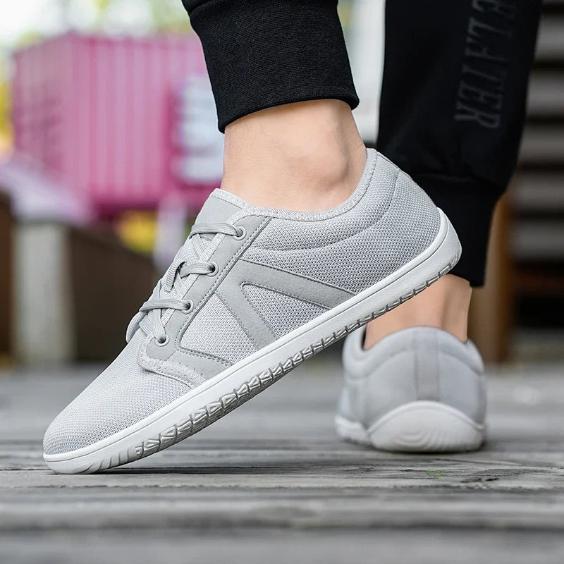 Active Minimalist Barefoot Sneakers – Thin Sole, Pain-Free Comfort