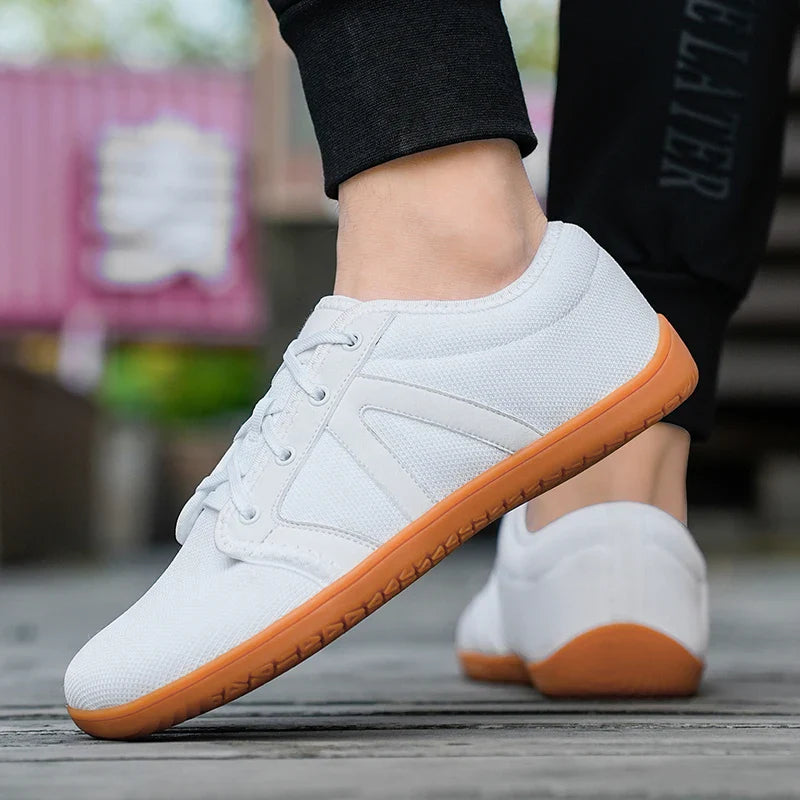 Active Minimalist Barefoot Sneakers – Thin Sole, Pain-Free Comfort