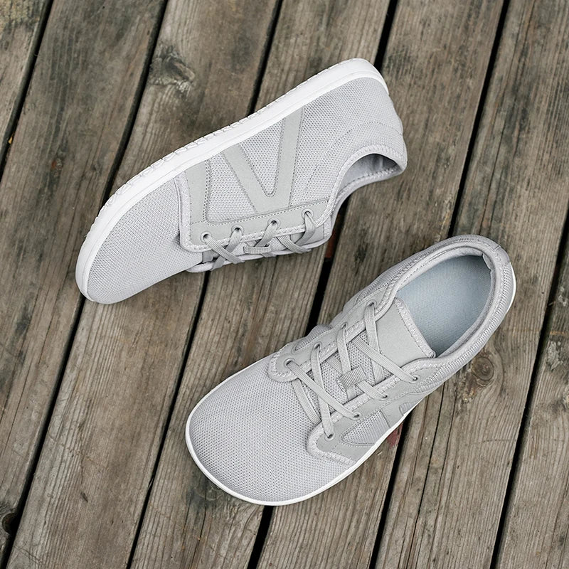 Active Minimalist Barefoot Sneakers – Thin Sole, Pain-Free Comfort
