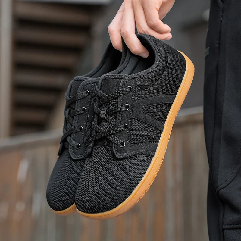 Active Minimalist Barefoot Sneakers – Thin Sole, Pain-Free Comfort