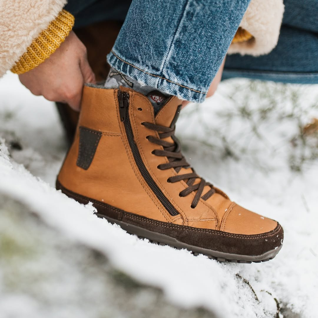 TerraFlex™ Buffalo Boots – Natural Leather & Barefoot Freedom