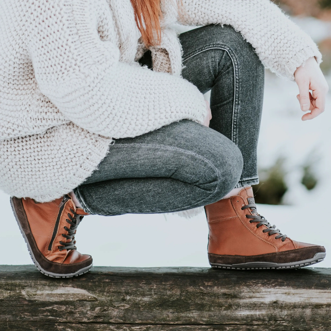 TerraFlex™ Buffalo Boots – Natural Leather & Barefoot Freedom
