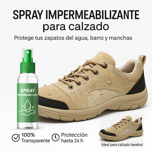 Spray Impermeabilizante para Calzado – Protección Total contra Agua y Manchas